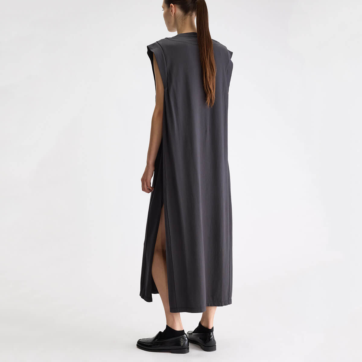Cling Dress in Black Sand by Bellerose
