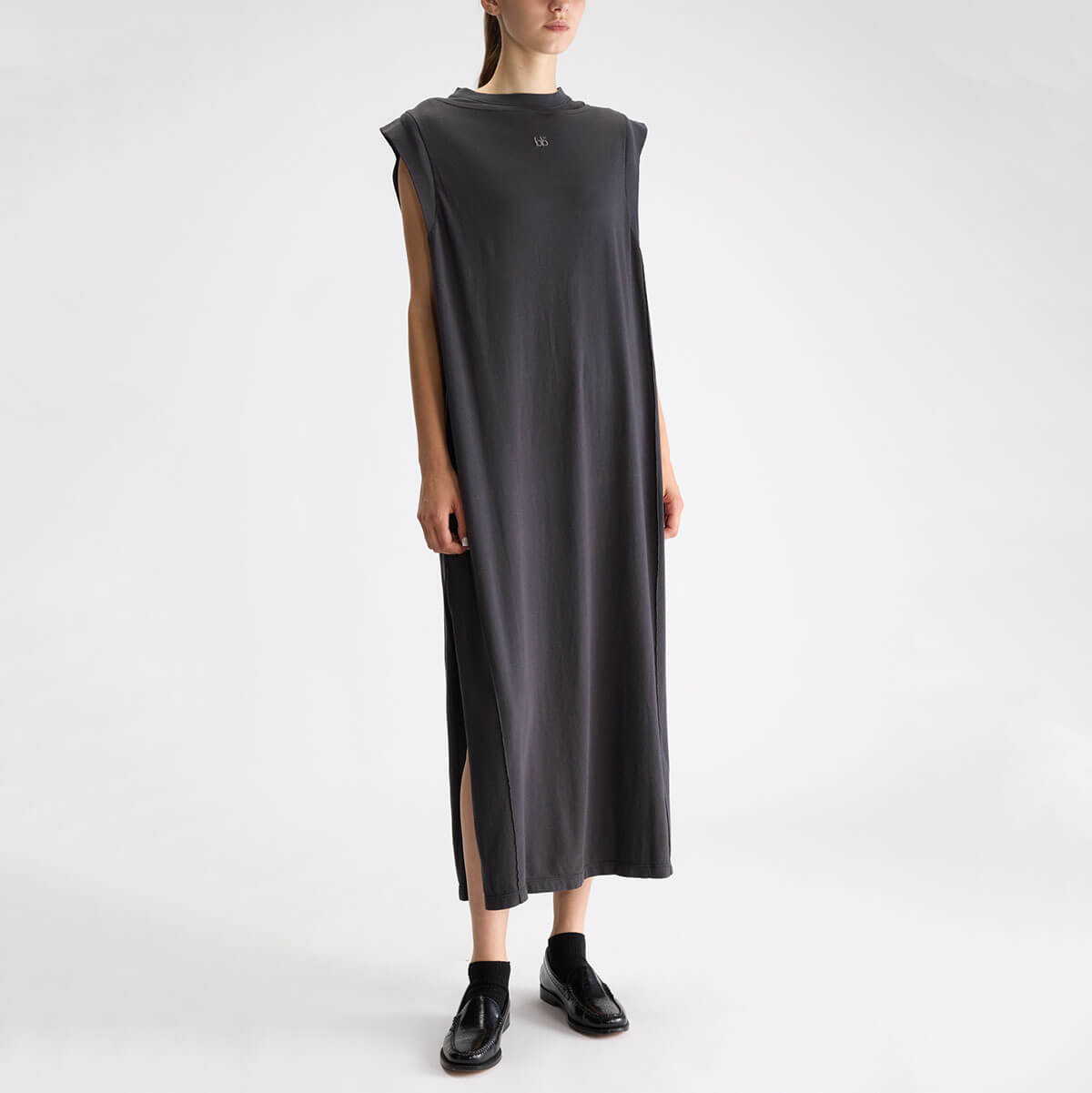 Cling Dress in Black Sand by Bellerose