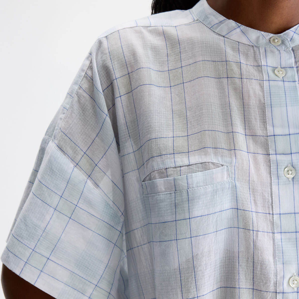 Cloe Shirt in Blue Check by Bellerose