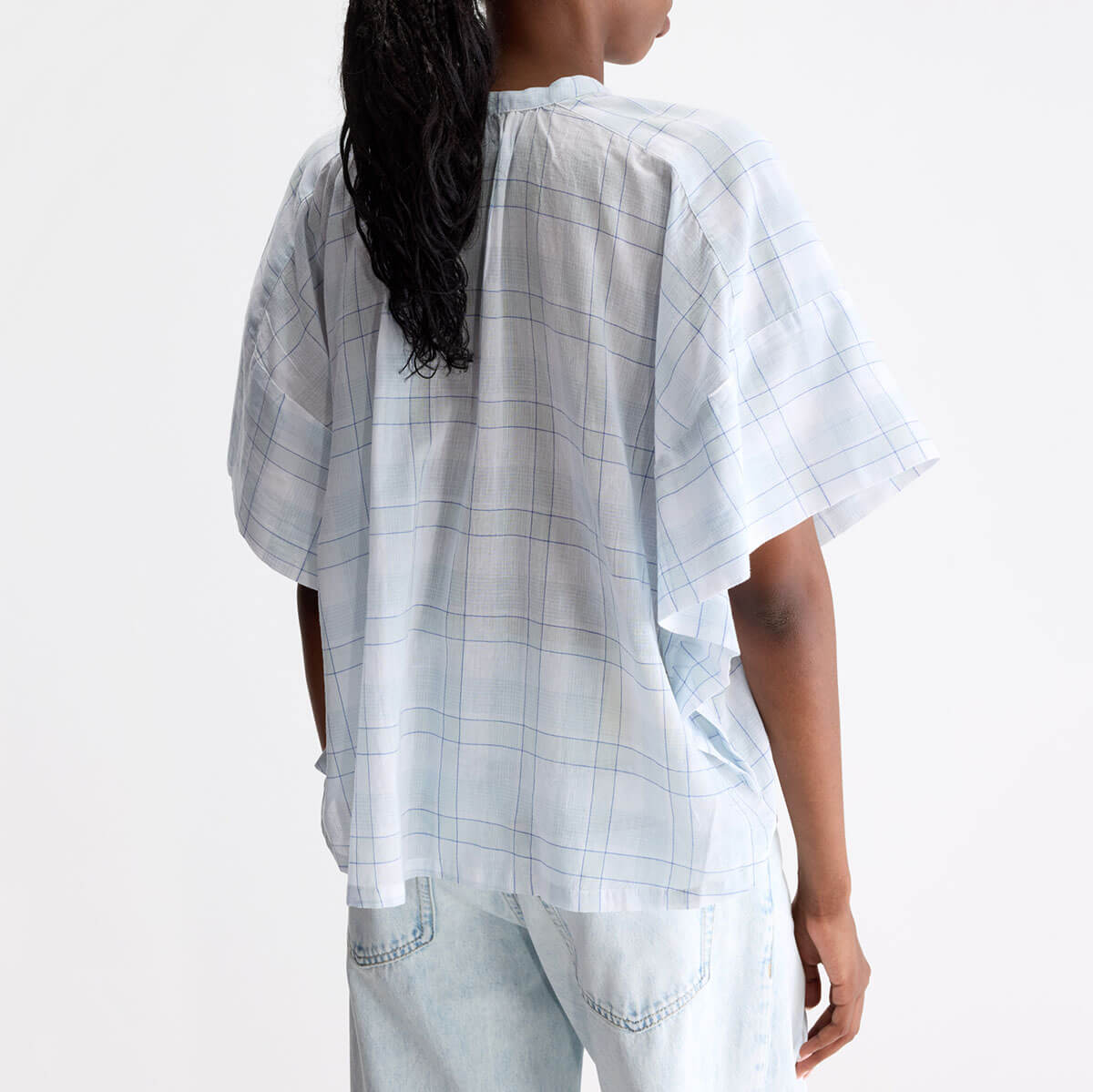 Cloe Shirt in Blue Check by Bellerose