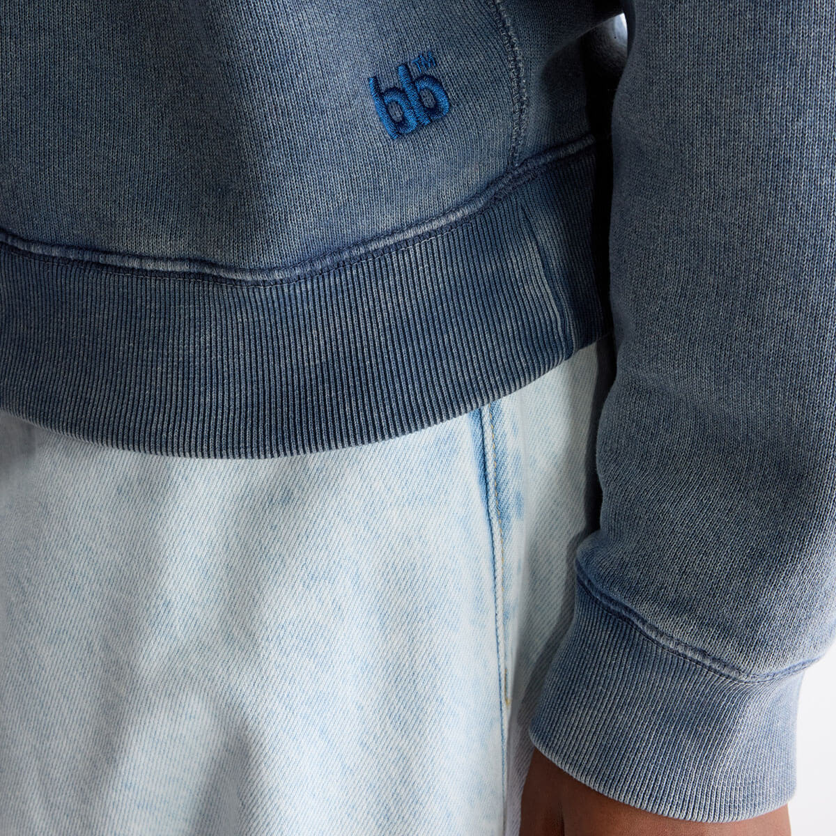 Fella Sweatshirt in Blues by Bellerose