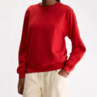 Fuego Sweatshirt in Ecarlate by Bellerose