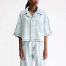 Poppa Shirt in Ice Bleach by Bellerose