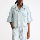 Poppa Shirt in Ice Bleach by Bellerose