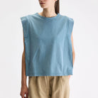 Vruno Sleeveless T-Shirt in Artic by Bellerose