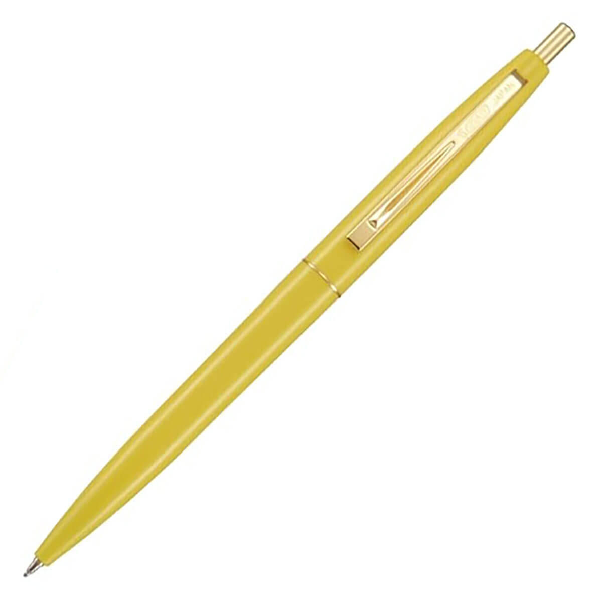 Clic Gold Japan Ballpoint Pen 0.5mm in Yellow by Bic