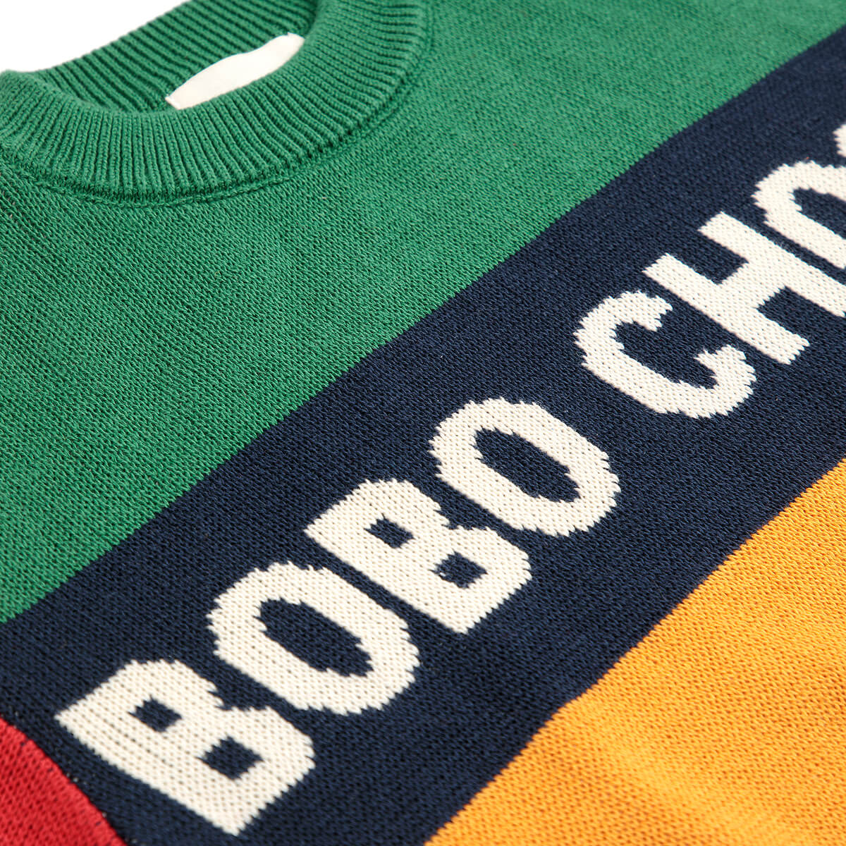 Bobo Choses Colour Block Jumper by Bobo Choses - Last One In Stock