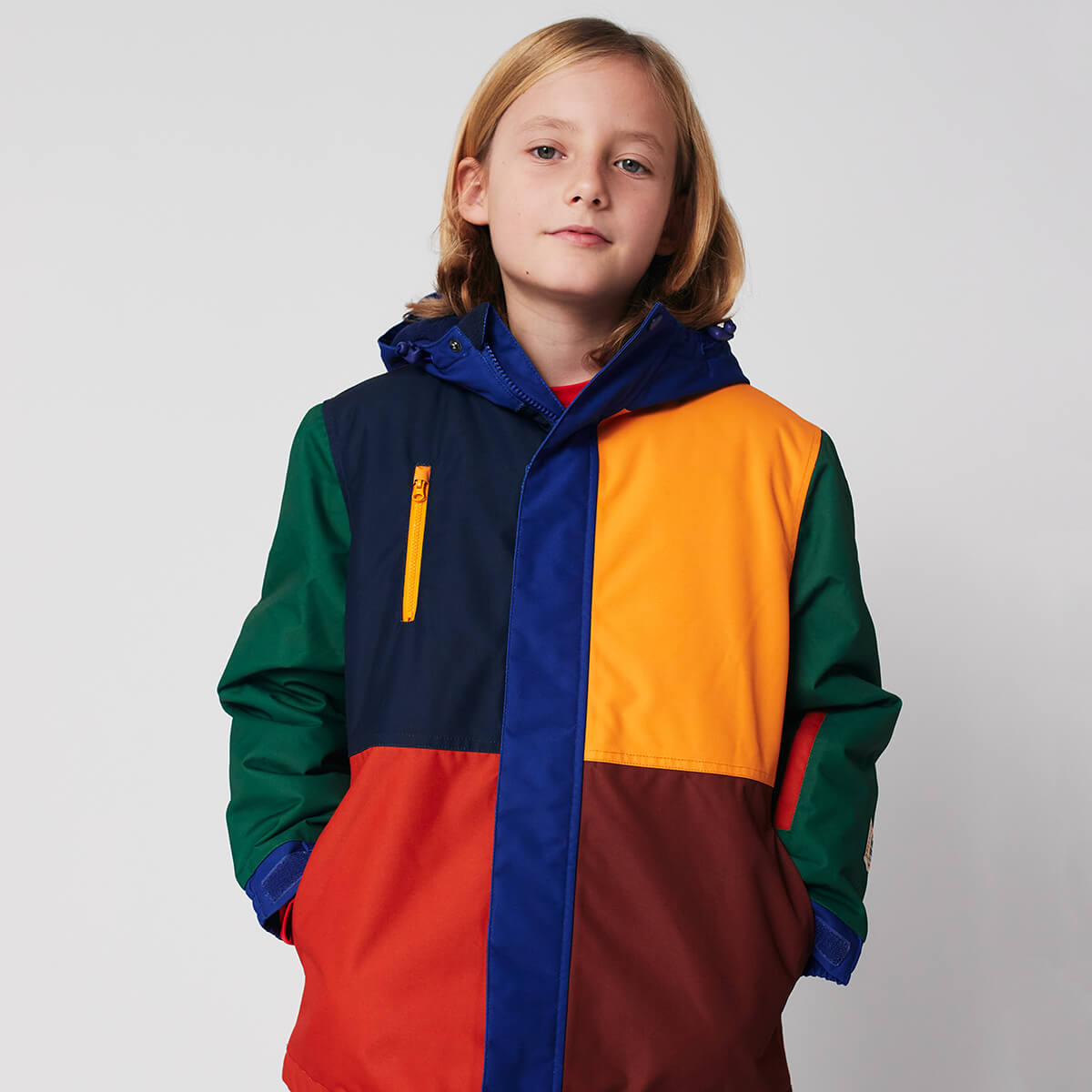 Bobo Choses Colour Block Ski Anorak by Bobo Choses – Junior Edition