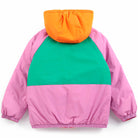 Almost Moiré All Over Reversible Anorak in Fuchsia by Bobo Choses