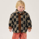 Almost Moiré All Over Sheepskin Baby Jacket by Bobo Choses