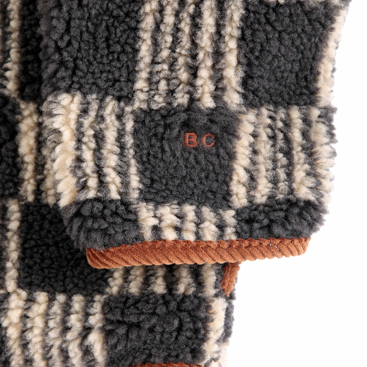 Almost Moiré All Over Sheepskin Jacket by Bobo Choses