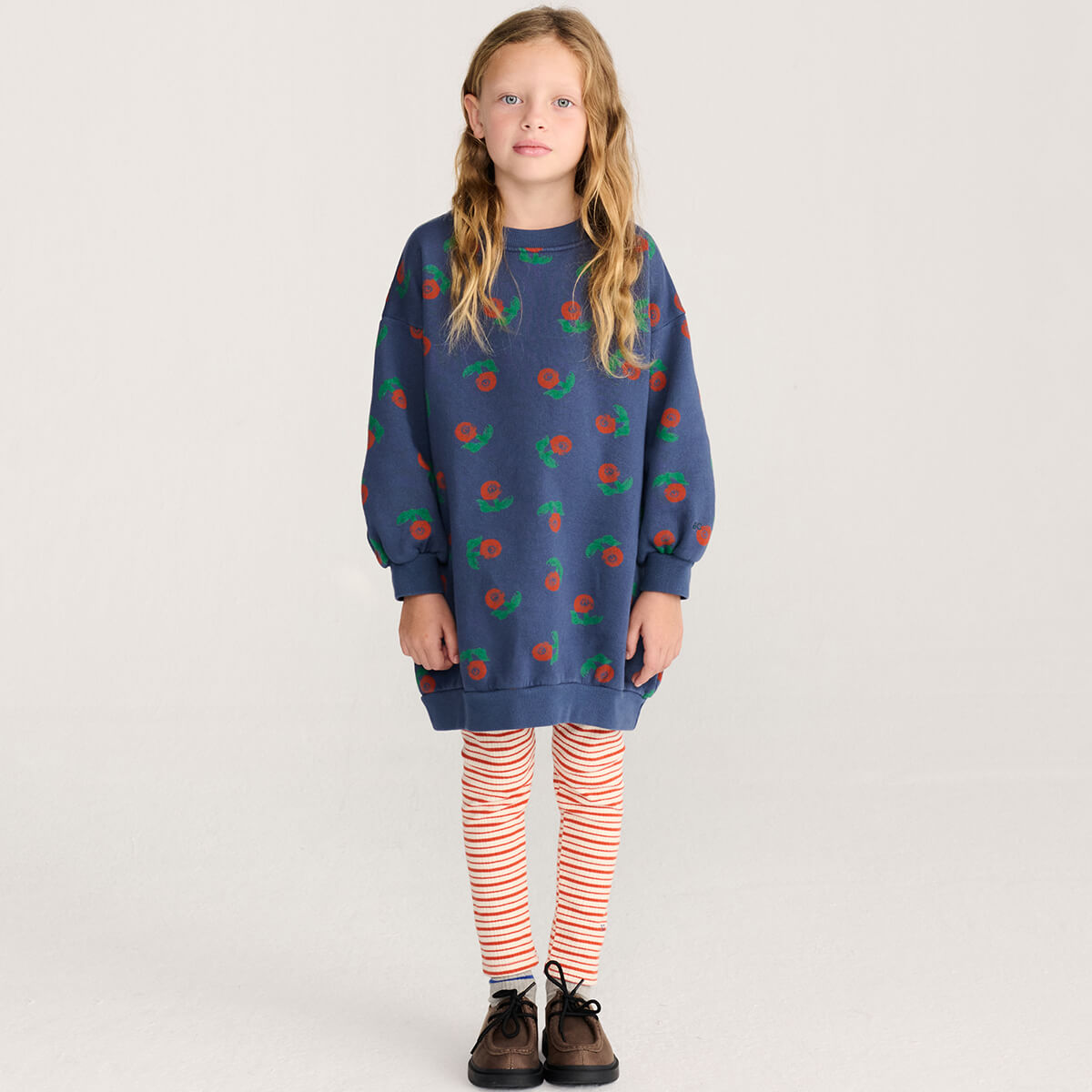 BC Red Stripes Leggings by Bobo Choses