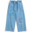Bobo Choses Embossed Denim Pants by Bobo Choses