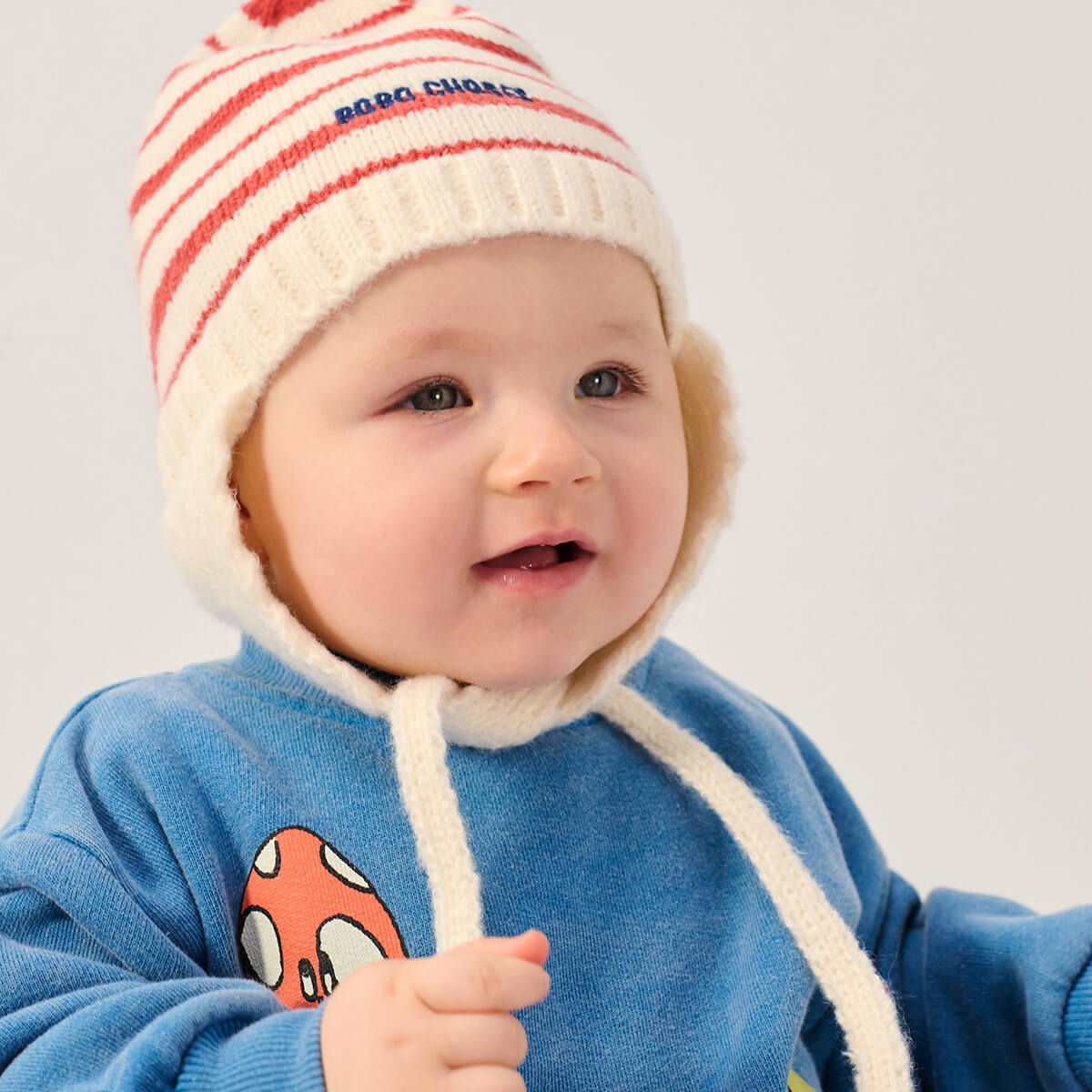 Bobo Choses Knitted Baby Beanie by Bobo Choses