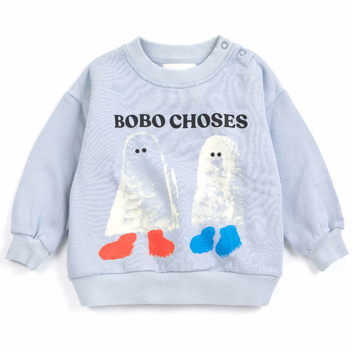 Booty Ghosts Baby Sweatshirt by Bobo Choses
