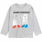 Booty Ghosts Long Sleeve T-Shirt by Bobo Choses