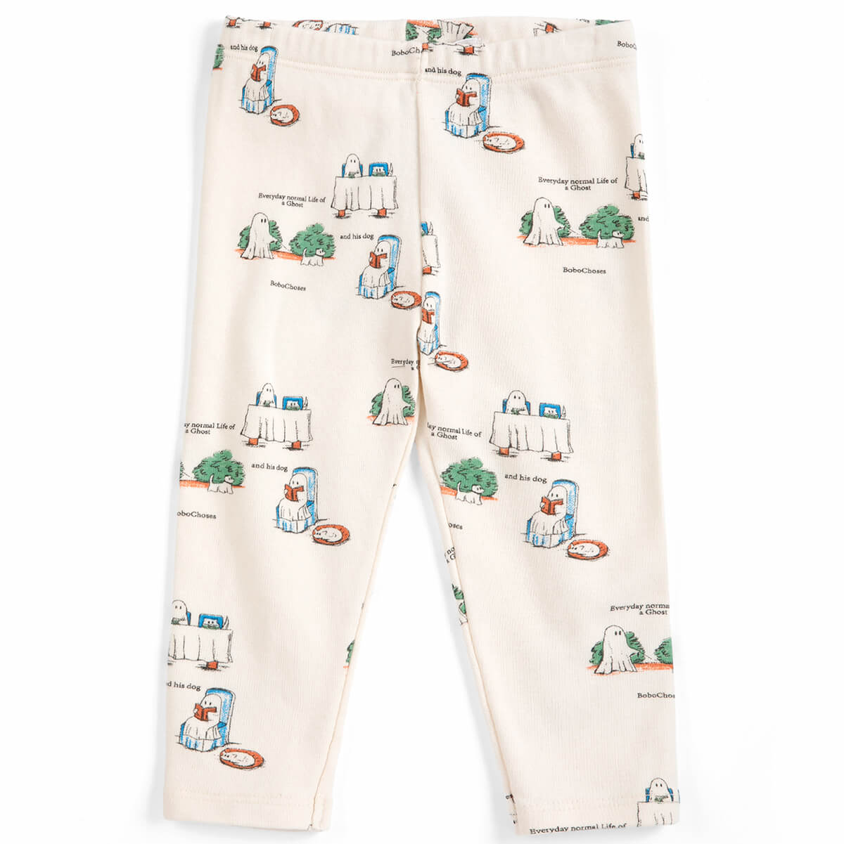 Everyday Ghosts All Over Baby Leggings by Bobo Choses