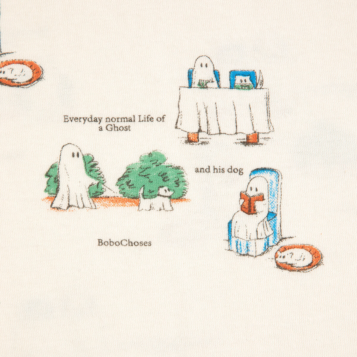 Everyday Ghosts All Over Baby T-Shirt by Bobo Choses