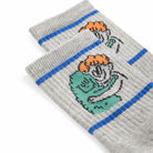 Hug Hairy Monster Short Socks by Bobo Choses
