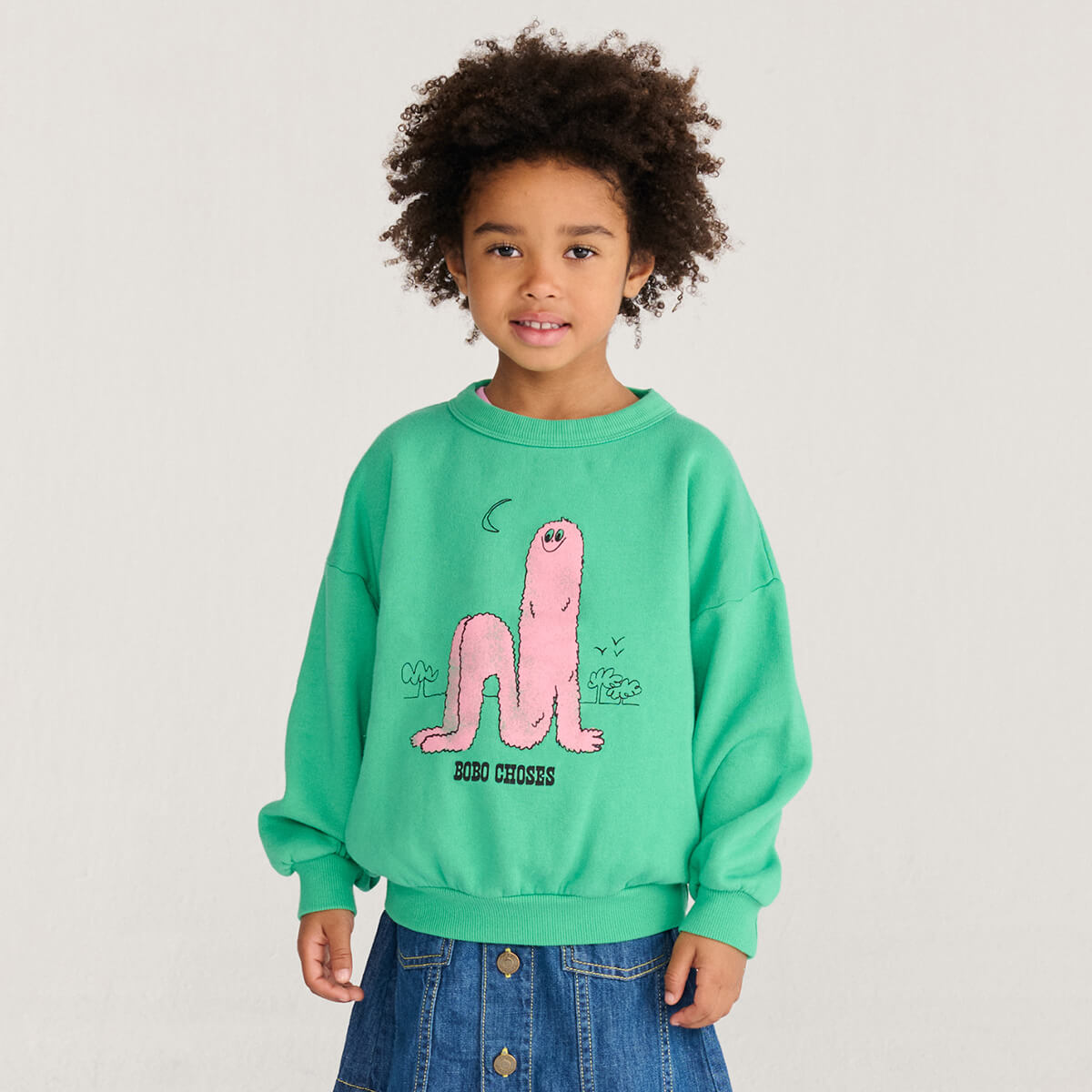 Long Puff Sweatshirt by Bobo Choses
