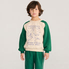 Mr. Footish Raglan Sweatshirt by Bobo Choses