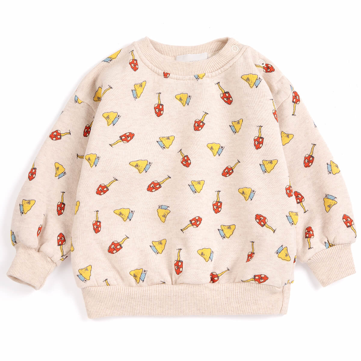 Mush Monster Duo All Over Baby Sweatshirt by Bobo Choses