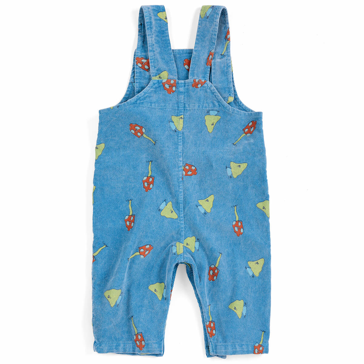 Mush Monster Duo All Over Corduroy Baby Overall by Bobo Choses