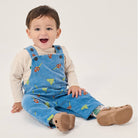 Mush Monster Duo All Over Corduroy Baby Overall by Bobo Choses