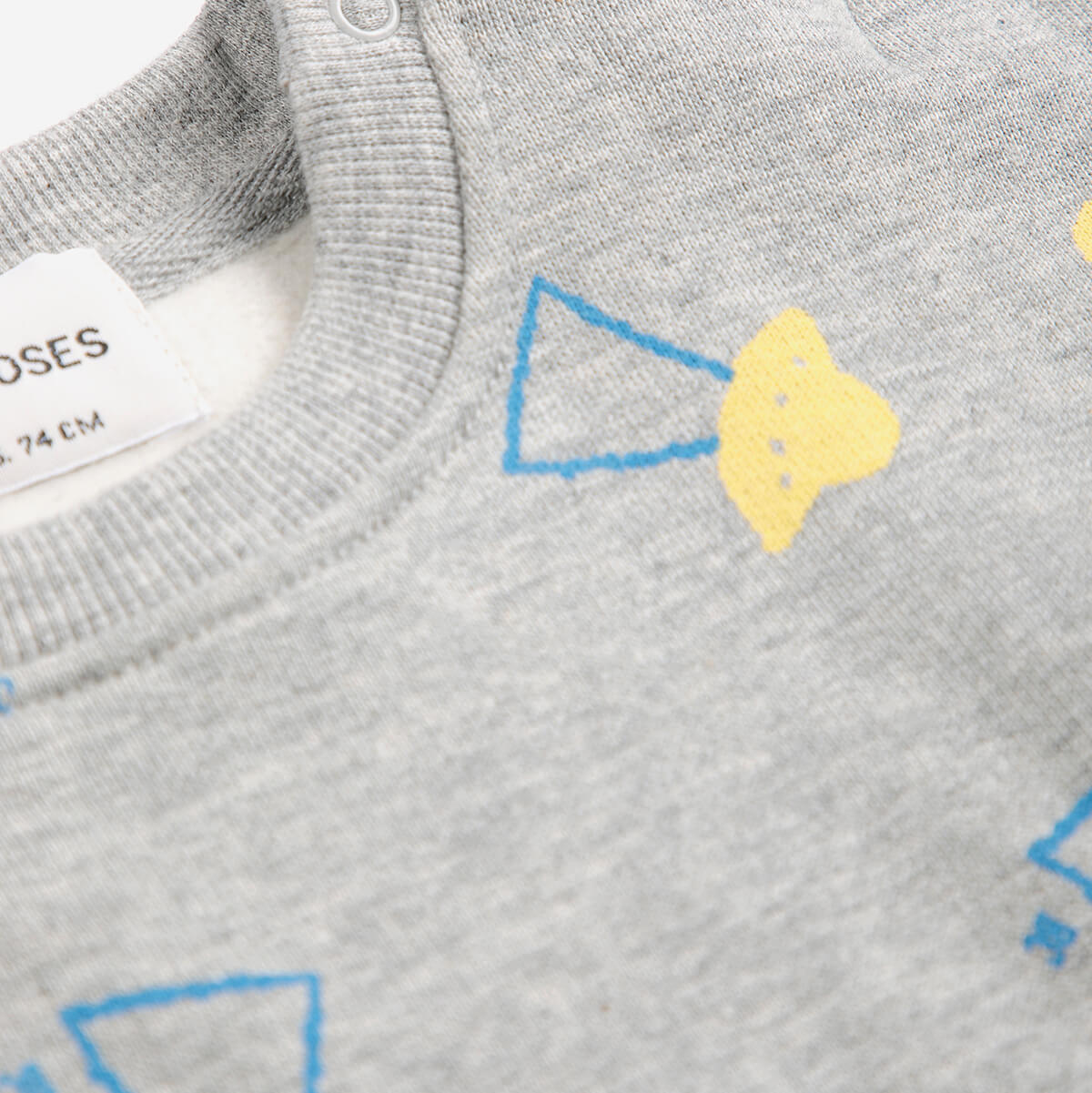 Pixel Abduction All Over Baby Sweatshirt by Bobo Choses