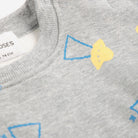 Pixel Abduction All Over Baby Sweatshirt by Bobo Choses