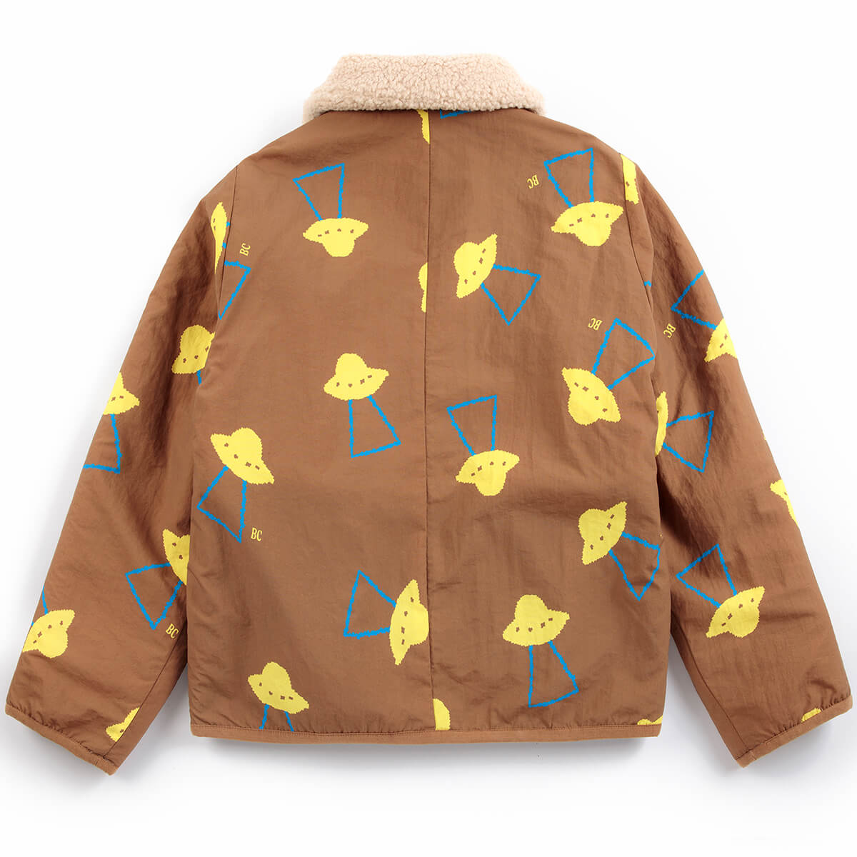 Pixel Abduction All Over Reversible Jacket by Bobo Choses