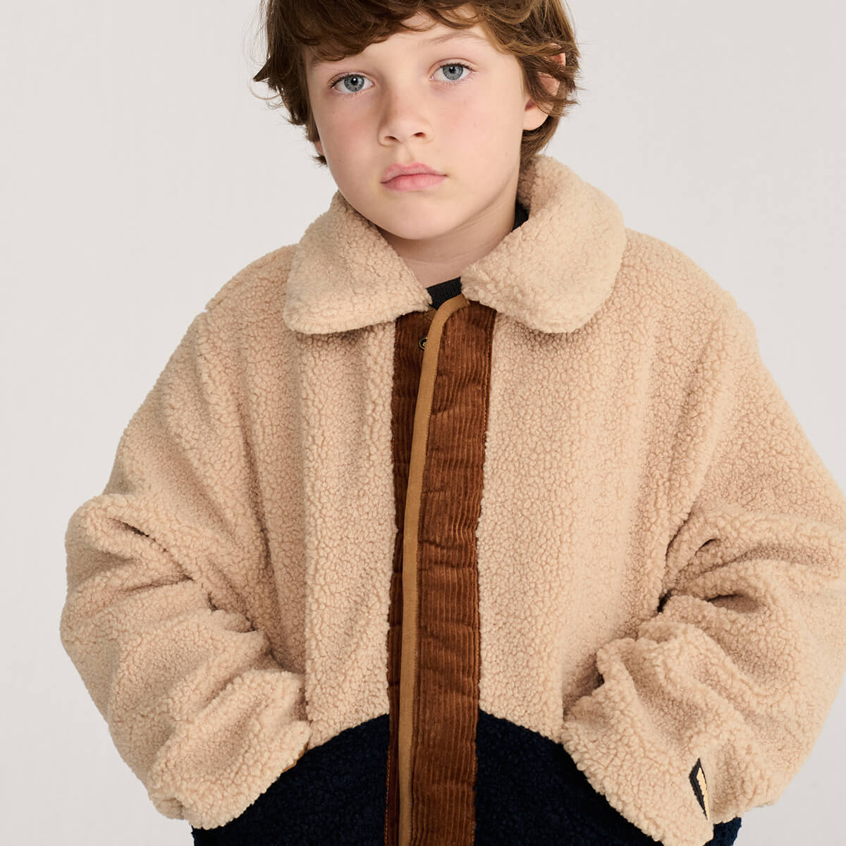 Pixel Abduction All Over Reversible Jacket by Bobo Choses