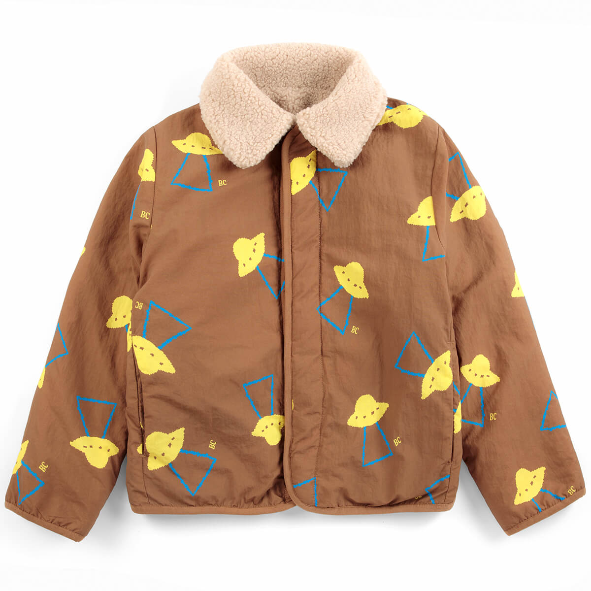 Pixel Abduction All Over Reversible Jacket by Bobo Choses