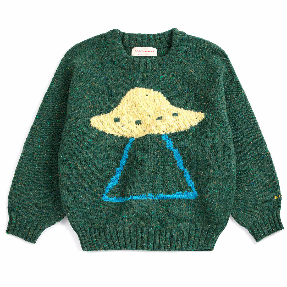 Pixel Abduction Jacquard Jumper by Bobo Choses