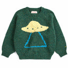 Pixel Abduction Jacquard Jumper by Bobo Choses