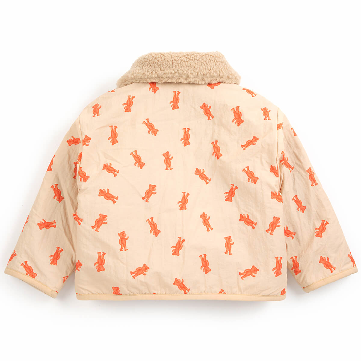 Softpaw Monster Sheepskin Reversible Baby Jacket by Bobo Choses