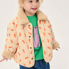 Softpaw Monster Sheepskin Reversible Baby Jacket by Bobo Choses