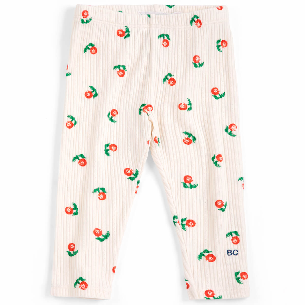 Stamp Bloom All Over Baby Leggings by Bobo Choses