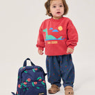 Stamp Bloom All Over Corduroy Baby Pants by Bobo Choses