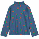 Stamp Bloom All Over Turtleneck T-Shirt by Bobo Choses