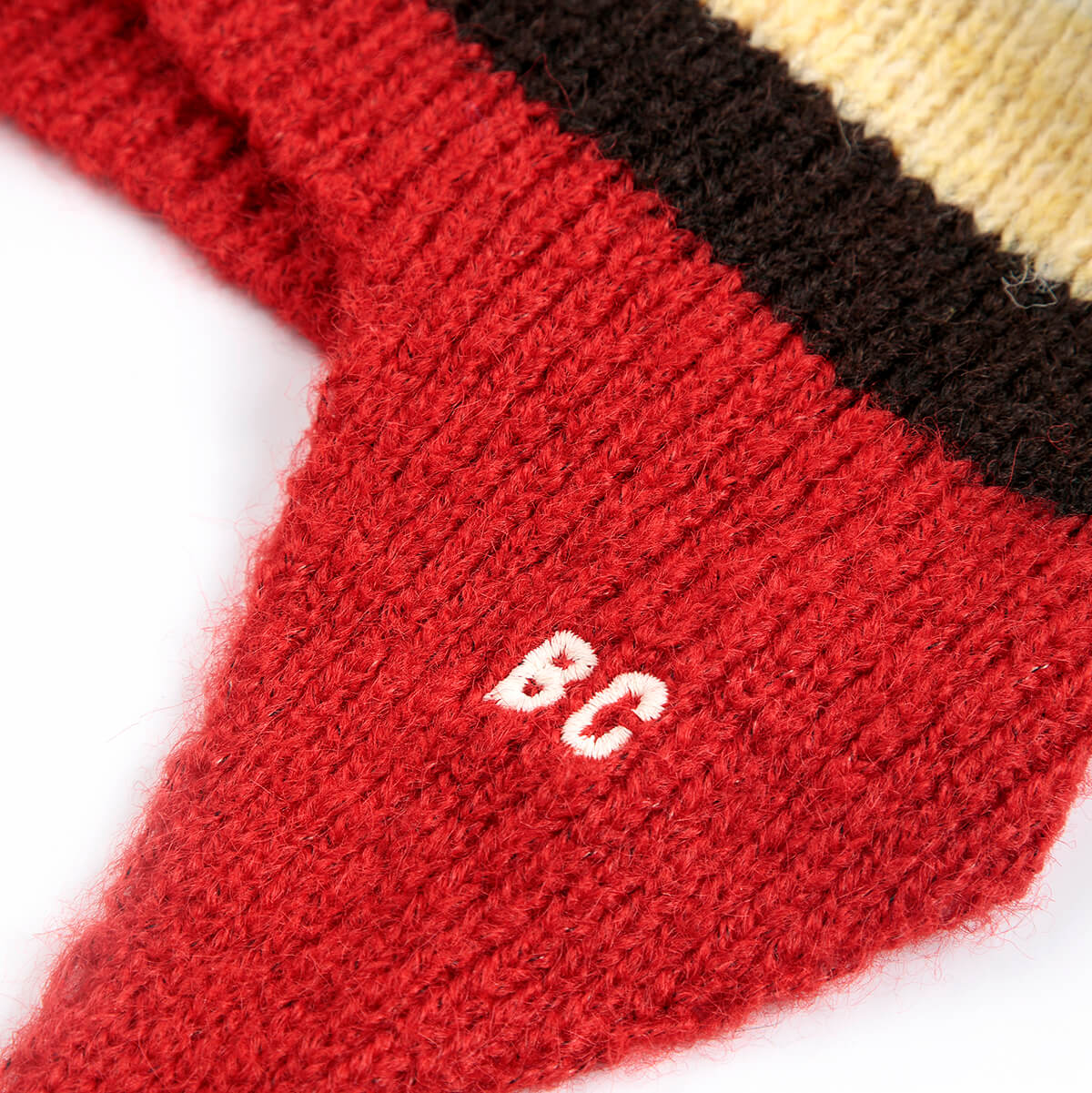 Striped Knitted Baby Beanie by Bobo Choses