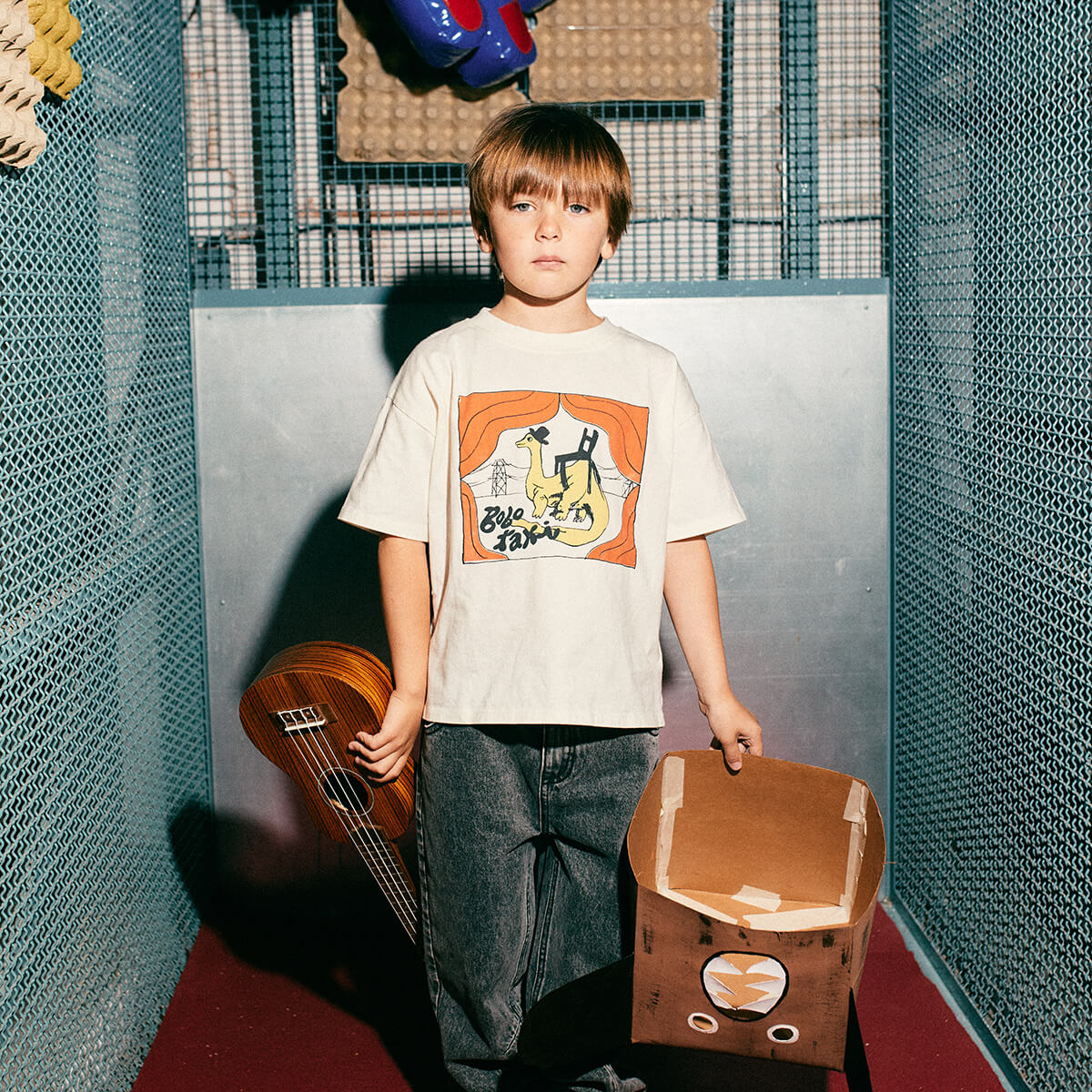 Taxi Saurus T-Shirt by Bobo Choses