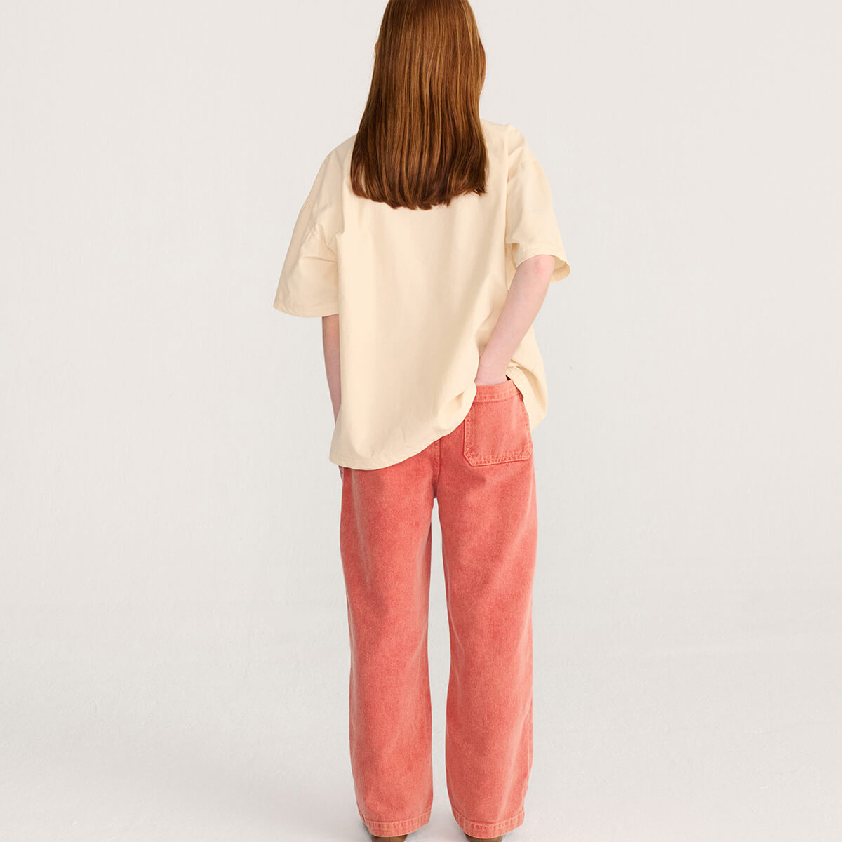 Taxi Saurus Tag Twill Pants by Bobo Choses