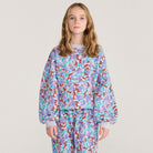 Watercolor All Over Cropped Sweatshirt by Bobo Choses