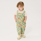 Color Herbalist All Over Baby Dungaree by Bobo Choses