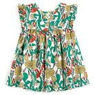 Color Herbalist All Over Woven Baby Dress by Bobo Choses