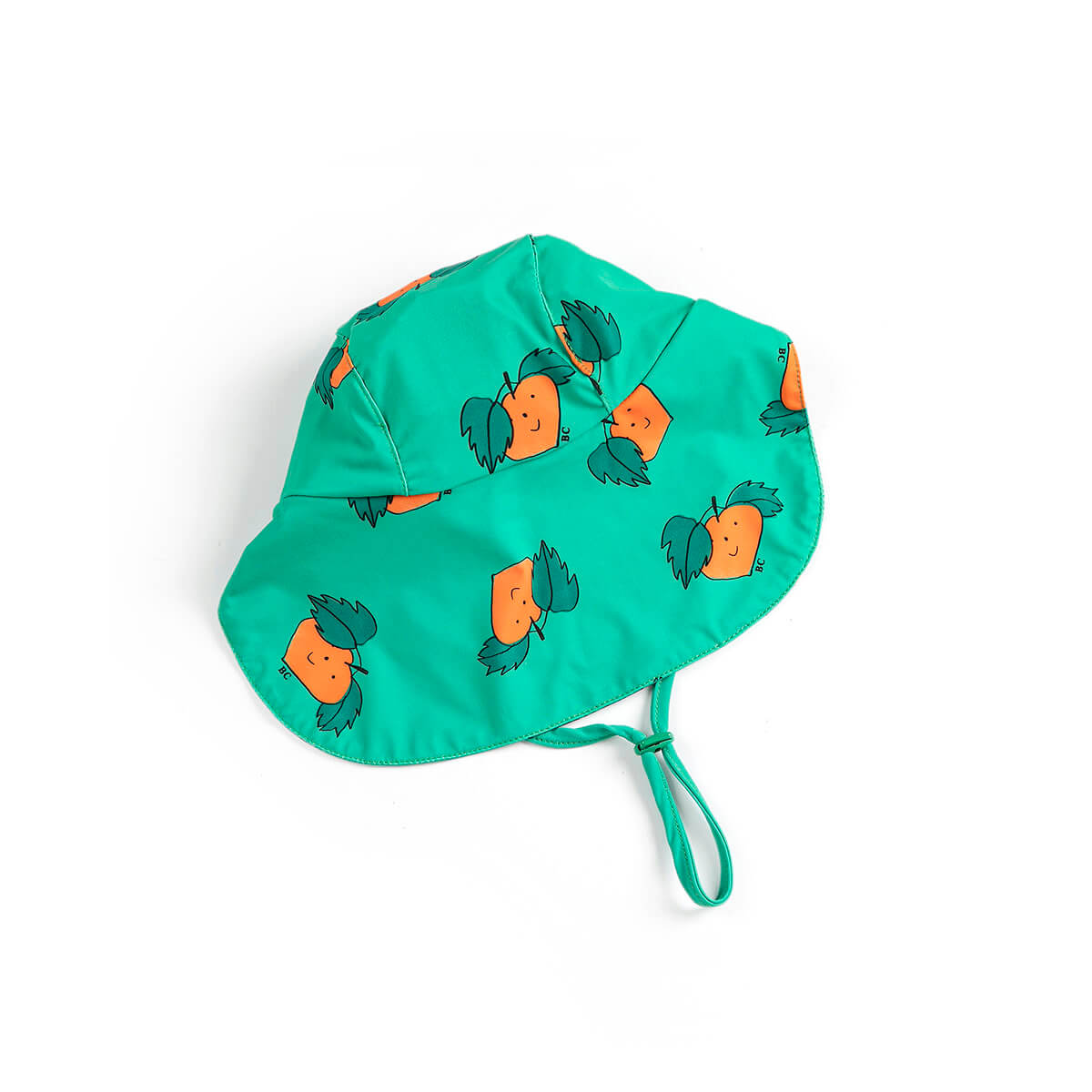Tangerine All Over Baby Swim Cap | Bobo Choses | Junior Edition