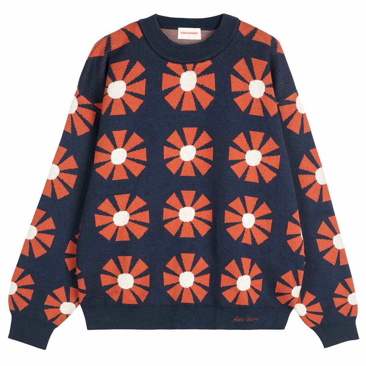Flower Jacquard Jumper by Bobo Choses Womenswear – Junior Edition