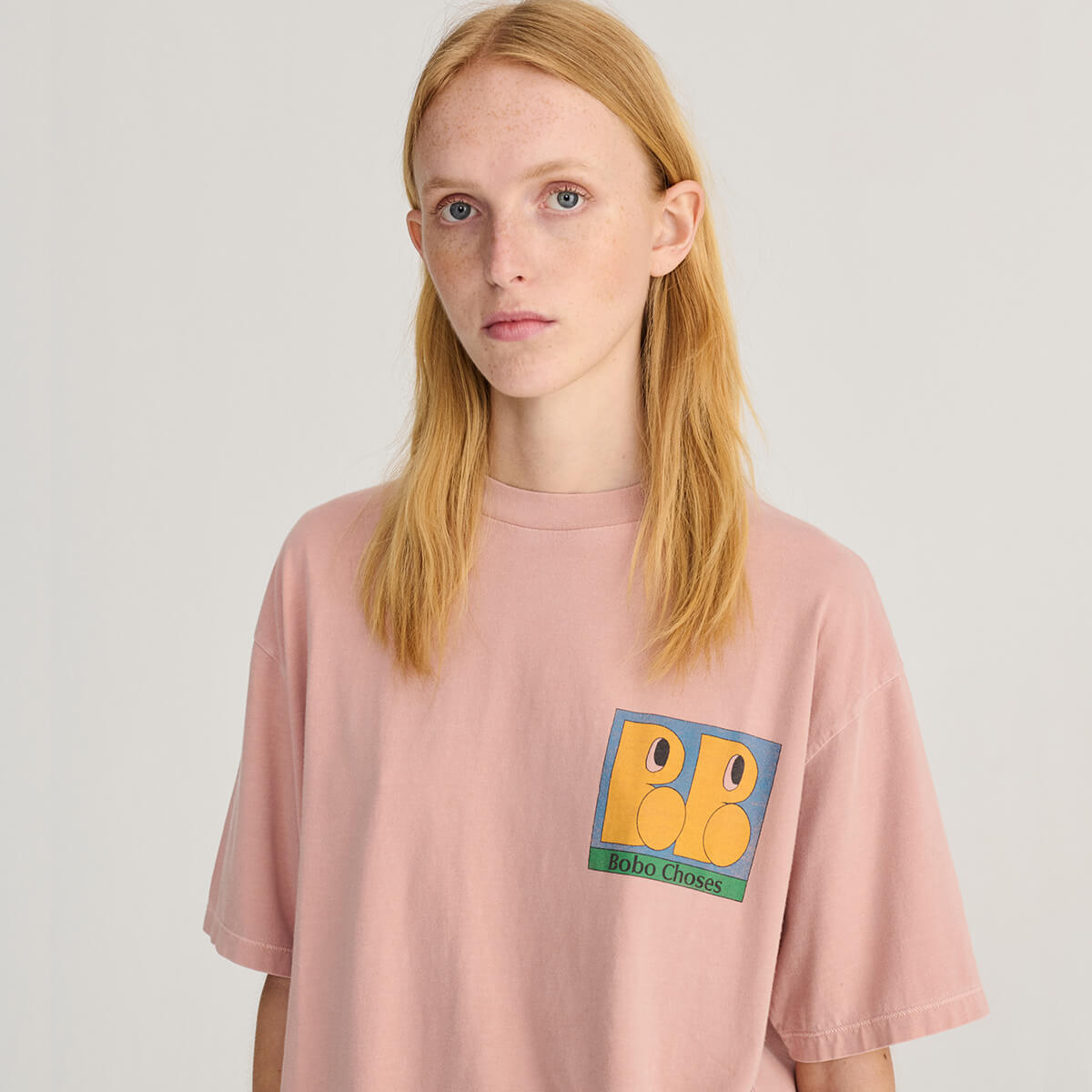 All About Monsters T Shirt in Pink by Bobo Choses Womenswear