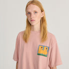 All About Monsters T Shirt in Pink by Bobo Choses Womenswear